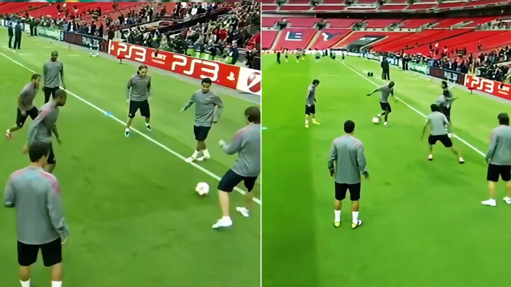 شاهد.. برشلونة غوارديولا كان يقدم “تيكي تاكا” استثنائية