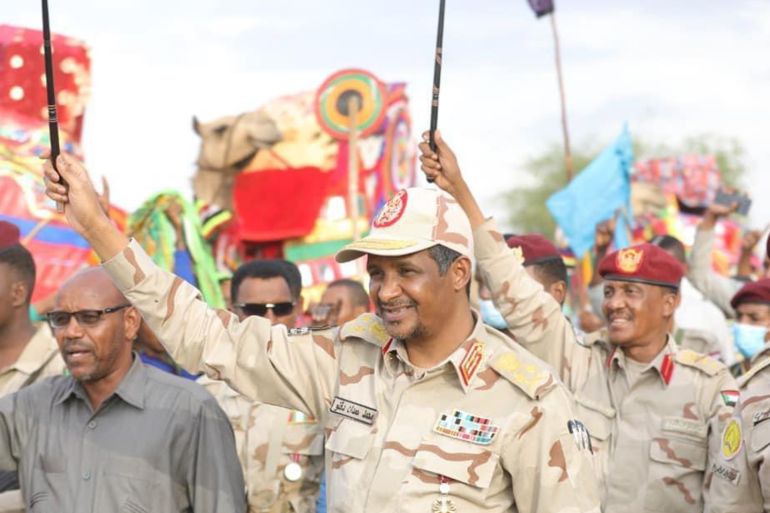 حميدتي يرعي مصالحة قبلية