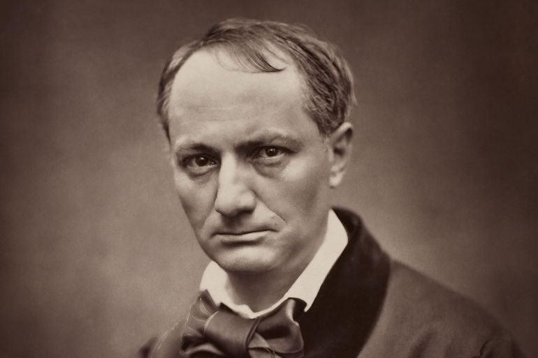 الشاعر الفرنسي شارل بودلير. Charles baudelaire
