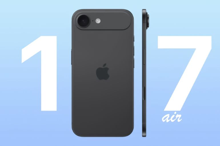 صورة تعبيرية ارشيف نموذج هاتف iPhone 17 Air منصة اكس - @theapplehub