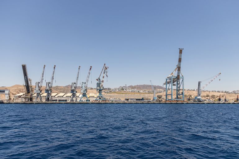 ارشيف port of Eilat https://www.gettyimages.ae/detail/photo/commercial-port-of-eilat-royalty-free-image/1326967707?adppopup=true