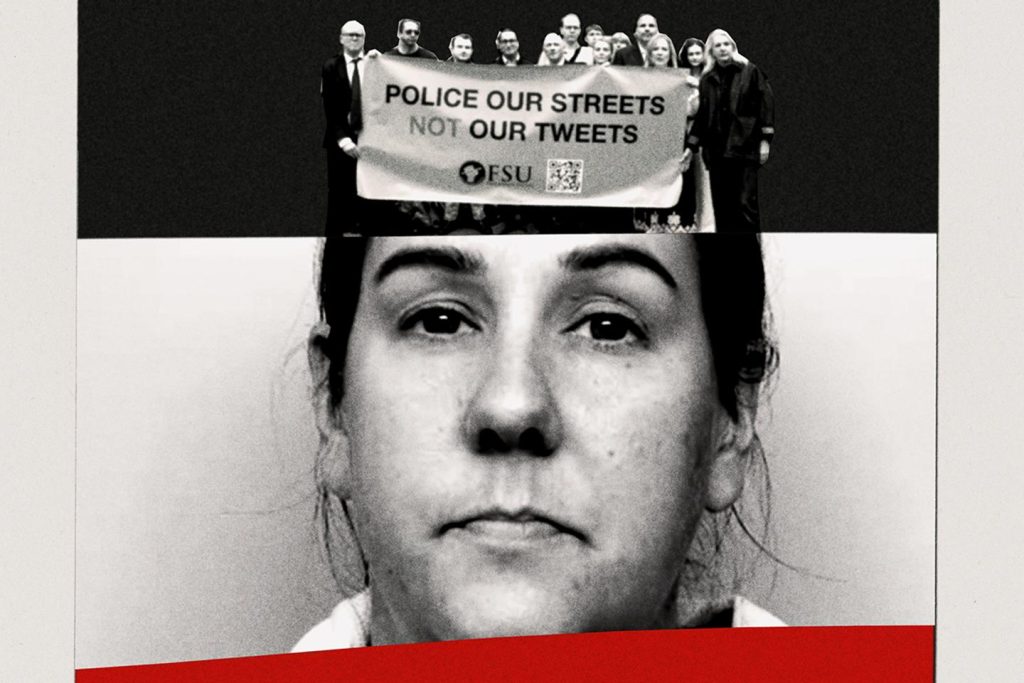 في المملكة المتحدة ، فإن الدعوة إلى الكراهية مربية ضد المهاجرين تشعل النقاش حول حرية التعبير