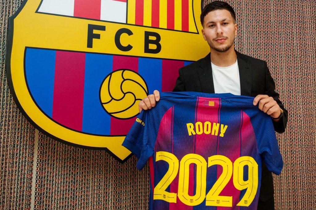 السوري الأصل بردغجي لاعبا لبرشلونة حتى 2029