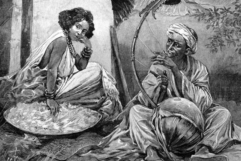 Griot or West African Story Teller 1904 (Photo by Chris Hellier/Corbis via Getty Images)