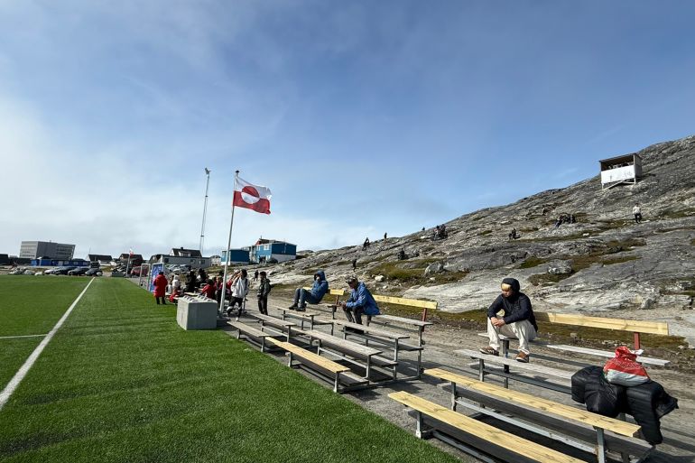 دوري غرينلاند الأقصر في العالم مصدر الصورة هو حساب @Kujataa في منصة تويتر (X)