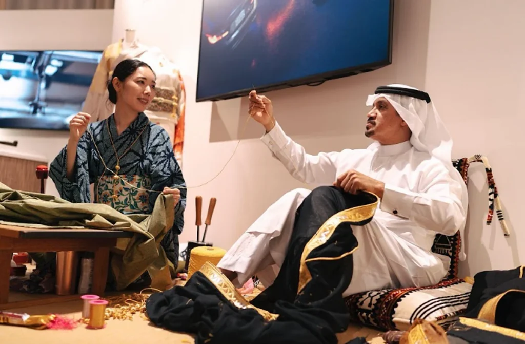 «بشت الكيمونو».. لقاء حضاري مميز بين السعودية واليابان في إكسبو 2025