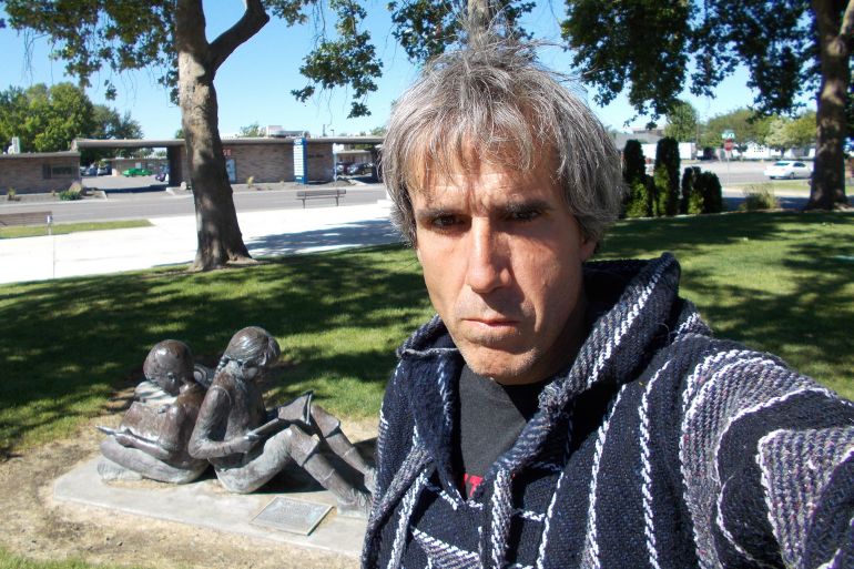 Terry A. Davis shortly before his death templeos.org