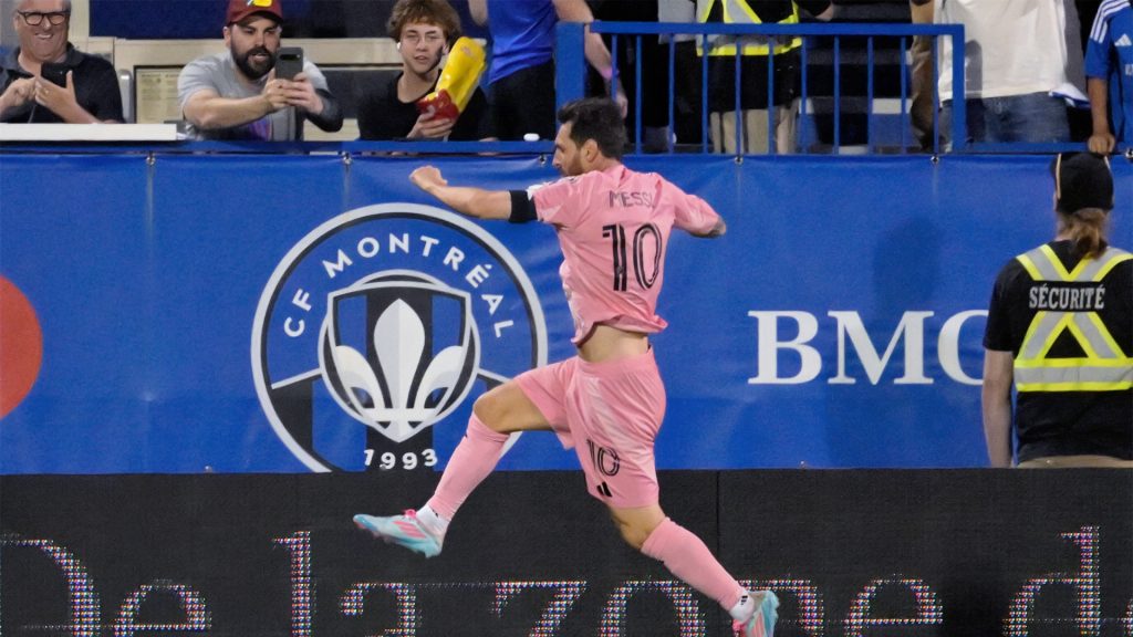 شاهد.. ميسي يسجل هدفا رائعا في الدوري الأميركي