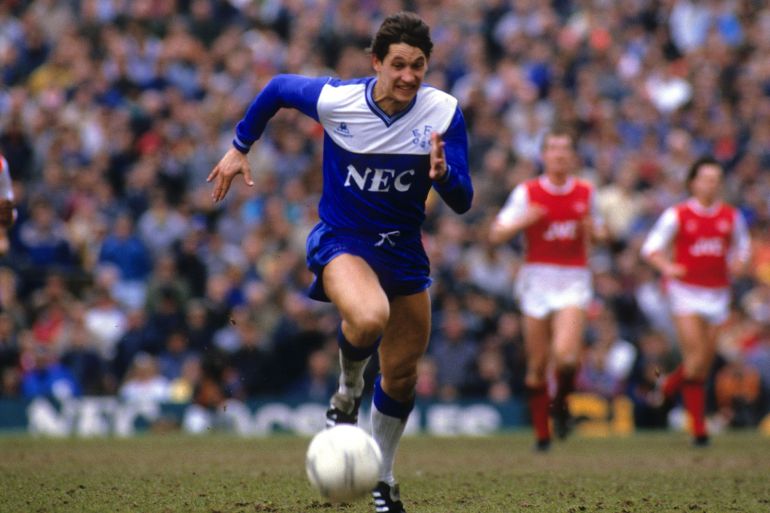 Gary Lineker, Everton.