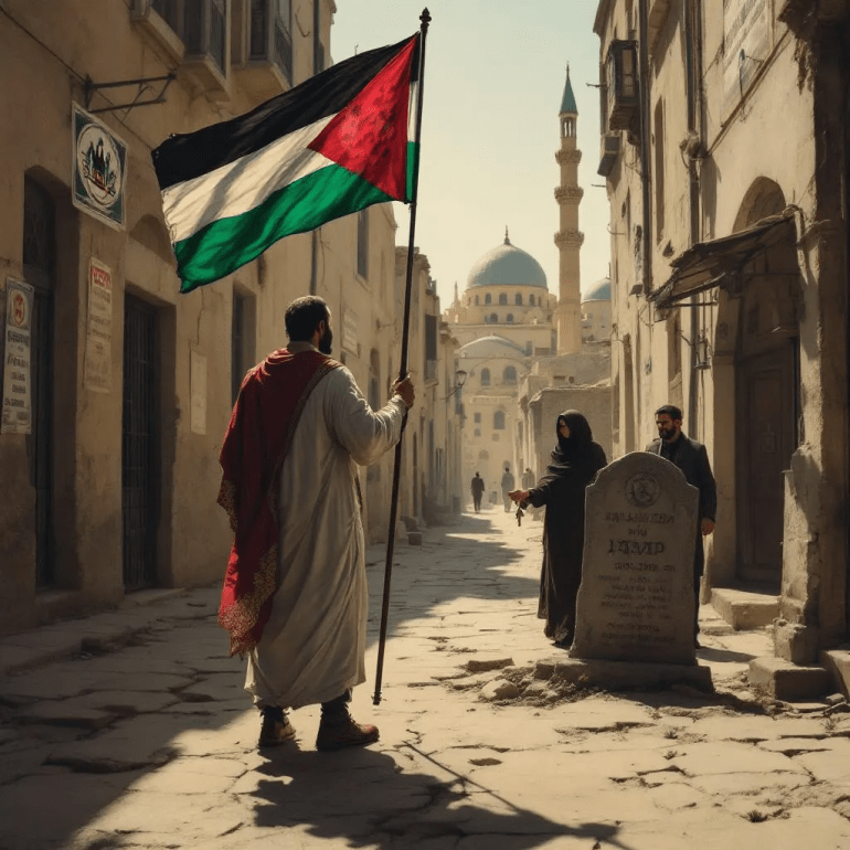 سيدي عبد العزيز يجسد النضال لتحرير الجزائر وفلسطين، بينما يمثل داود السعي خلف أمجاد خرافية تُغذي الفتنة وتفتح جراح الذاكرة الوطنية.