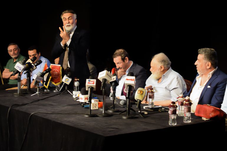 المؤتمر الصحفي للملك لير