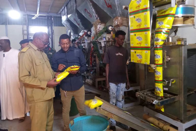 المدينة الصناعية الجديدة في شندي بولاية نهر النيل المصدر:الجزيرة نت