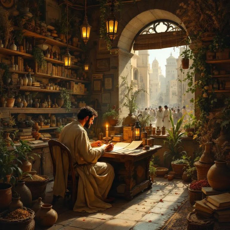 بعد فترة قصيرة من وصوله إلى القاهرة، أصبح ابن البيطار كبير مسؤولي الأعشاب في المستشفيات