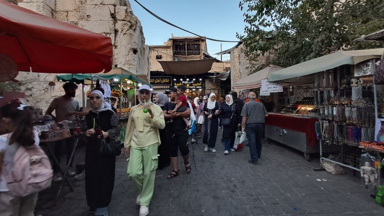 طريق القيمرية_ دمشق_ الجزيرة نت