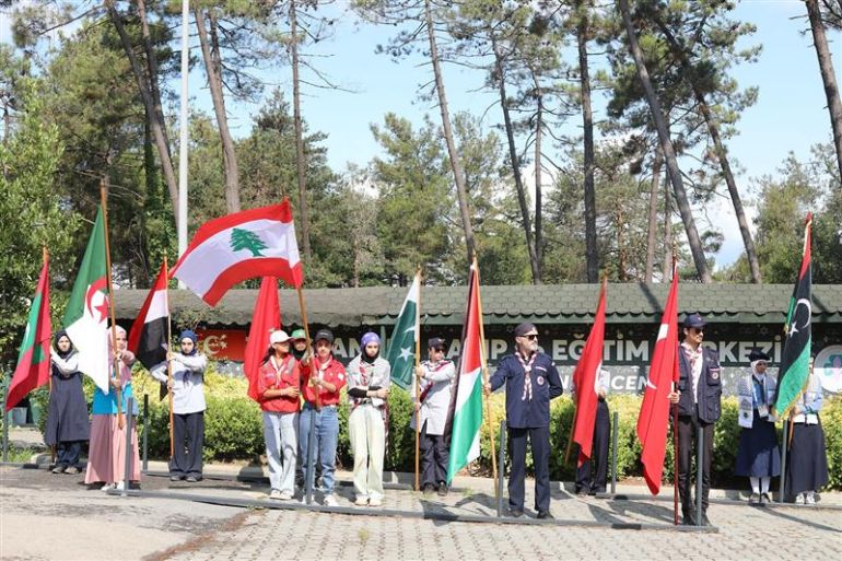 _المخيم الكشفي للصداقة المقدسية في إسطنبول- حساب الائتلاف على فيسبوك