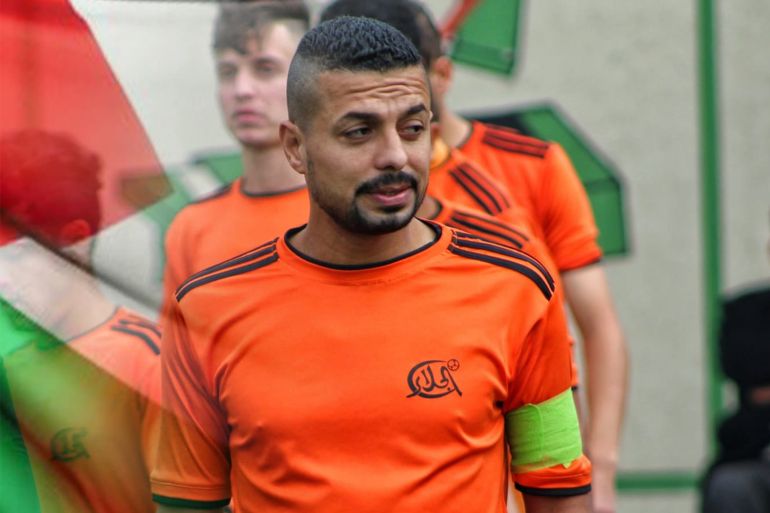 لاعب الكرة الفلسطيني الشهيد إسماعيل أبو دان