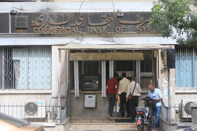 DAMASCUS, SYRIA MAY 15: People crowd the Old Damascus Bazaar following a surge in local commercial activity across Syria's capital after the United States signaled it might lift sanctions, in Damascus, Syria, on May 15, 2025. Shifts in exchange rates and consumer prices affected public buying habits, drawing dense foot traffic to key hubs including the Central Bank vicinity, Al-Hamidiyah Souq, and Umayyad Square. (Photo by Bakr Al Kasem/Anadolu via Getty Images)