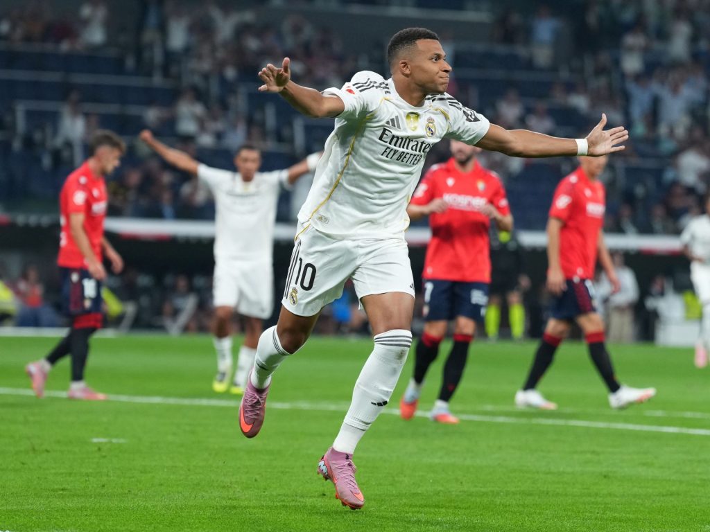 نتيجة وملخص مباراة ريال مدريد ضد أوساسونا في الدوري الإسباني