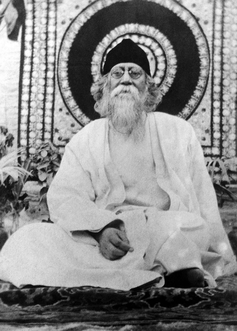 Bengali poet, writer and philosopher Rabindranath Tagore in an undated photo. (AP Photo)