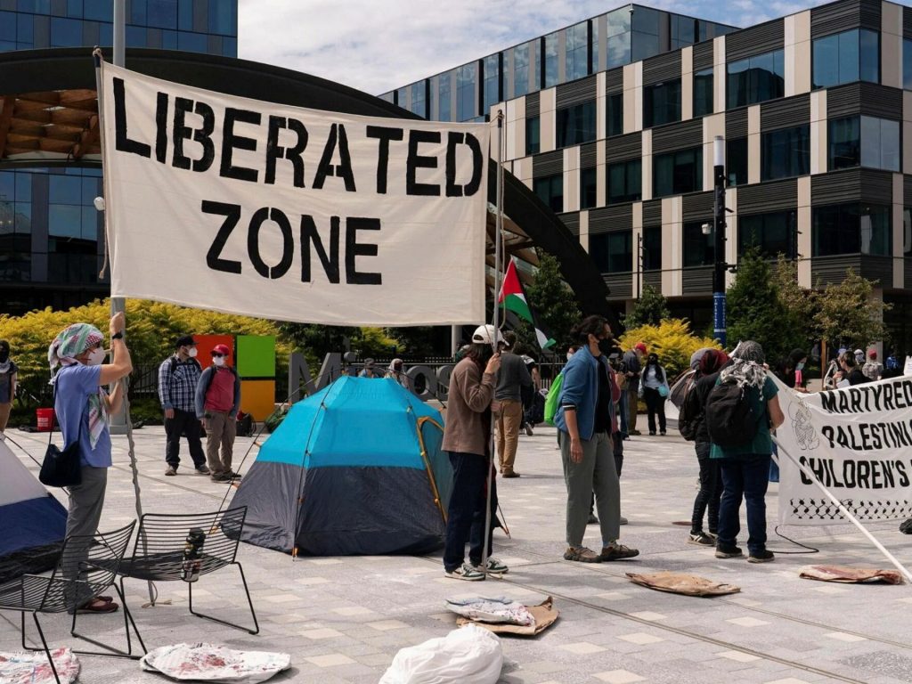 فصل موظفيْن بعد اعتصام “المنطقة المحررة” داخل مايكروسوفت | تكنولوجيا