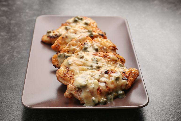 Crostini with sausage