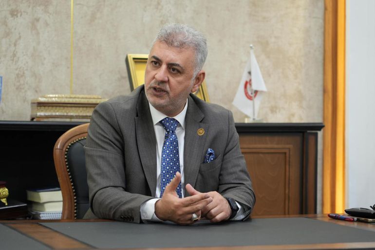 نقيب صيادلة العراق، الدكتور حيدر فؤاد الصائغ - المصدر: حسابه عبر الفيسبوك