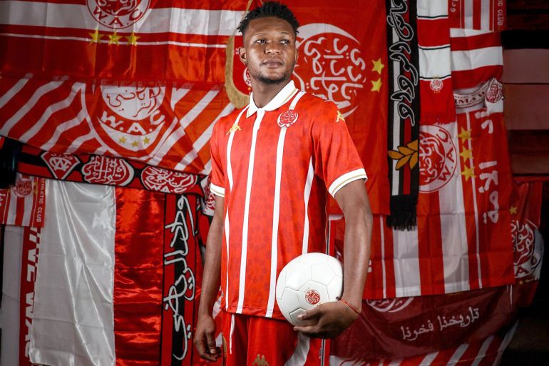 تعاقد رسمي باكاسو بانكا جوزيف ينضم إلى نادي الوداد الرياضي بعقد لثلاث سنوات نادي الوداد