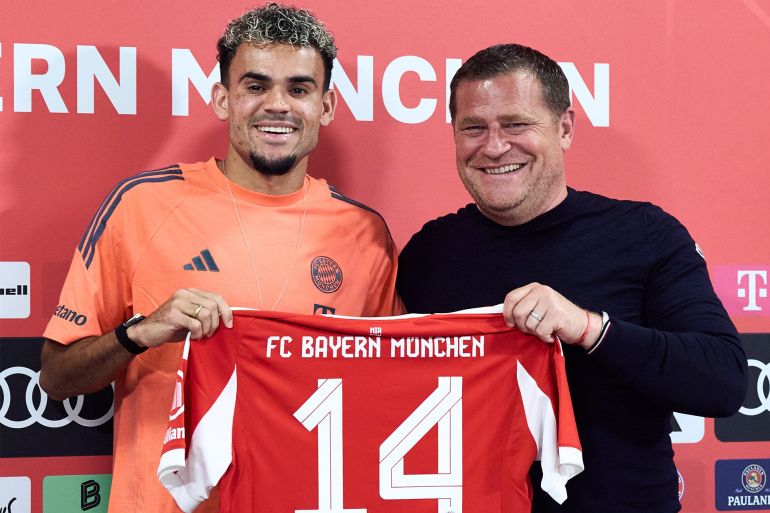 luis diaz بقميص بايرن ميونخ