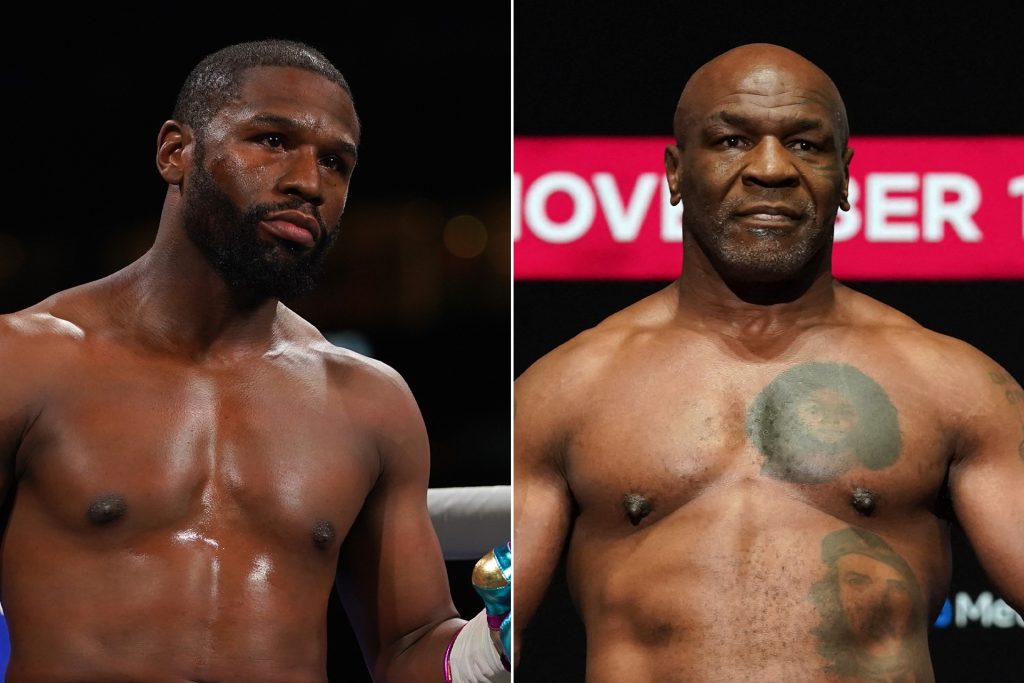 تايسون ضد مايويذر.. موعد نزال بطلي العالم السابقين في الملاكمة