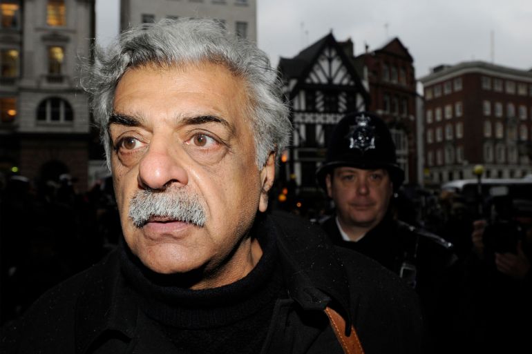 الكاتب والأديب البريطاني-الباكستاني طارق علي tariq ali