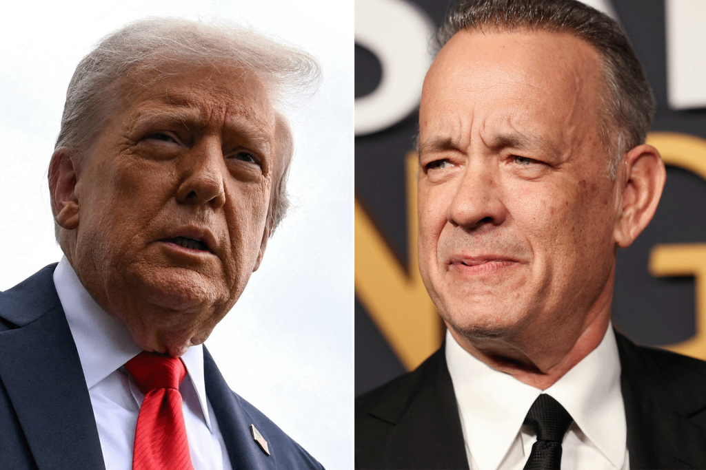 ترامب يحتفل بإلغاء حفل تكريم توم هانكس ويصفه بالمدمر
