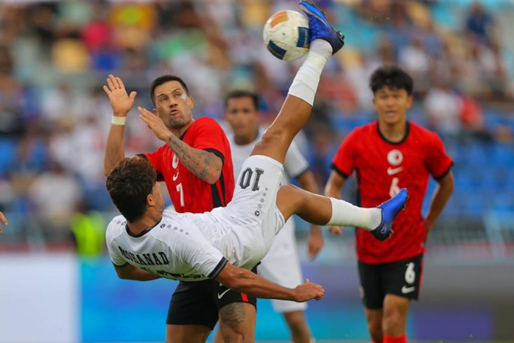 شاهد.. هدف عالمي للنجم العراقي ميمي في مرمى هونغ كونغ