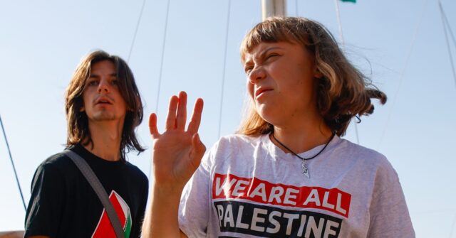 أجبرت Greta Thunberg Gaza Flotilla على العودة إلى الميناء وسط سوء الأحوال الجوية