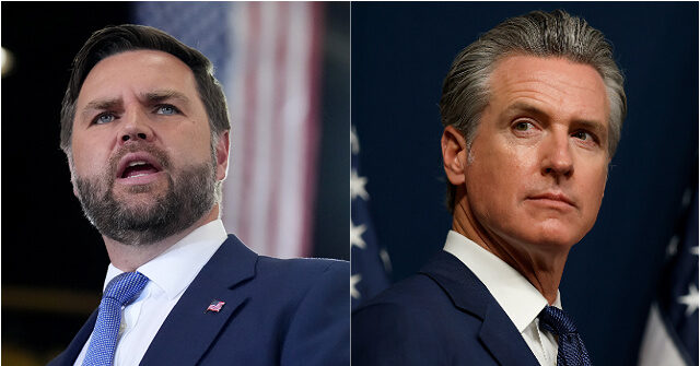 JD Vance سحق Gavin Newsom عبر 5 من 7 ولايات أرجوحة في عام 2028 المباراة الرئاسية