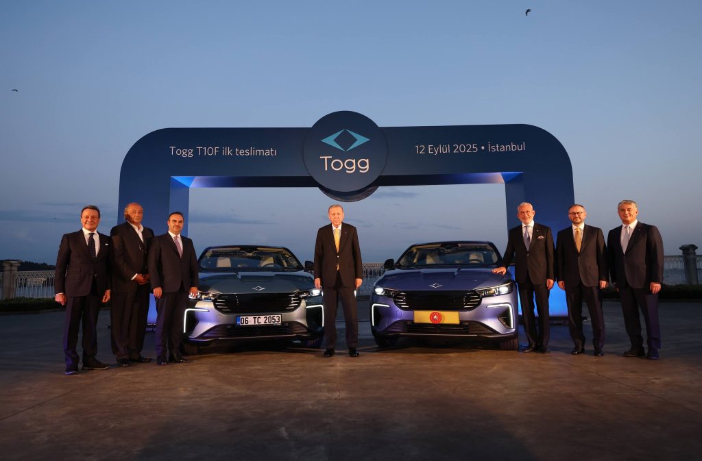 تركيا تمنح شهادة “المطابقة الأوروبية” لسيارة Togg T10F استعدادًا لطرحها في الأسواق