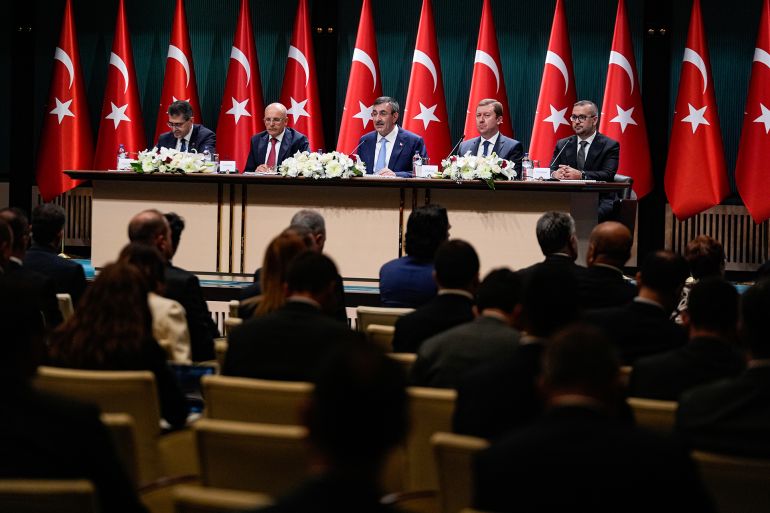 Vice President Cevdet Yılmaz announced the Medium Term Program (MTP) covering the 2026-2028 period, which came into force upon publication in the Official Gazette, at the Presidential Complex