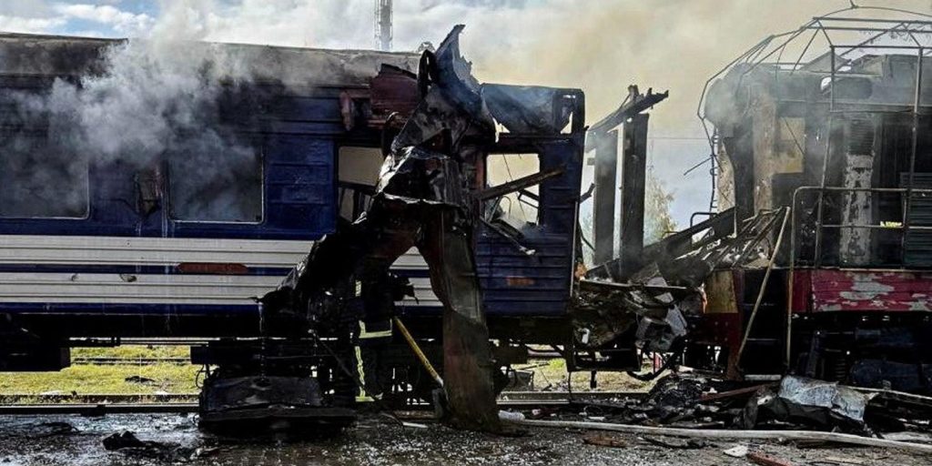 Live ، War in Uberene: Attack Russian on A Railway Station في شمال البلاد ؛ ما لا يقل عن 30 إصابة ، وفقا لفولوديمير زيلنسكي