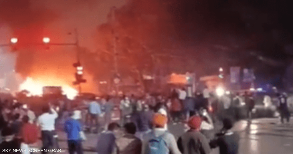 فيديو.. انفجار في نيودلهي يخلف 8 قتلى