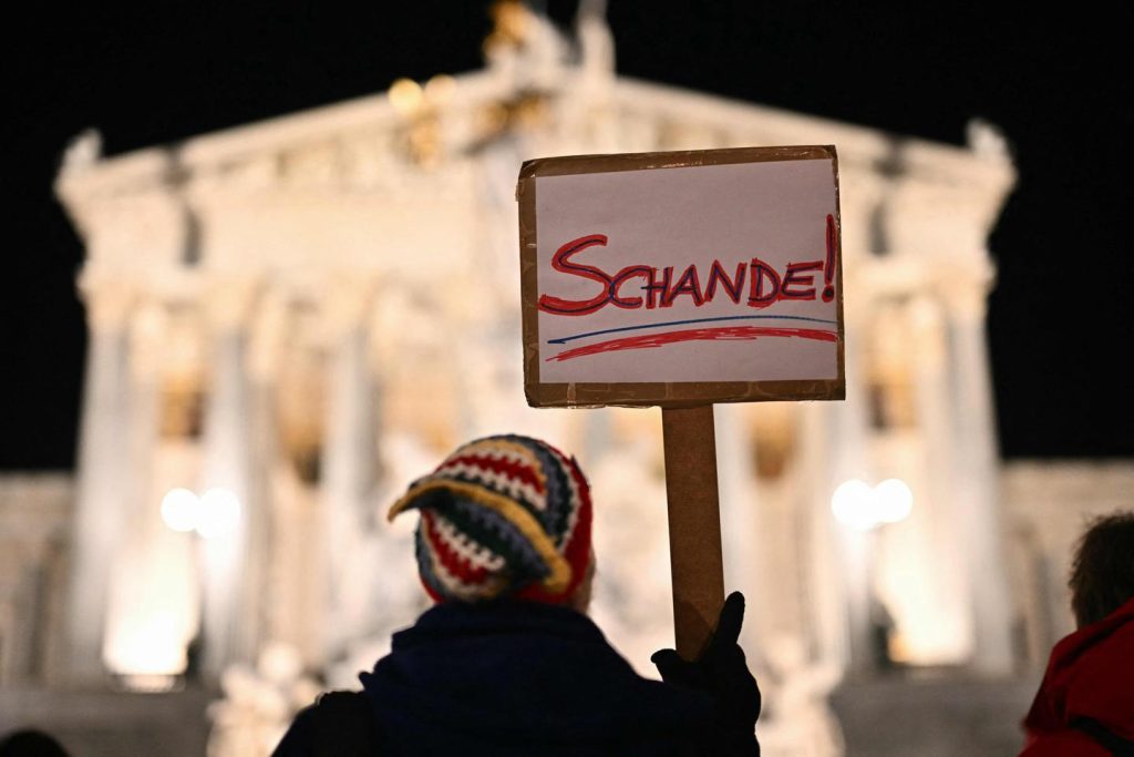 مظاهرة في فيينا ضد التكريم الرسمي لسياسي نازي