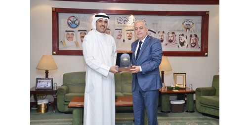 محافظ الأحمدي بحث مع السفير المغربي تعزيز التعاون المشترك