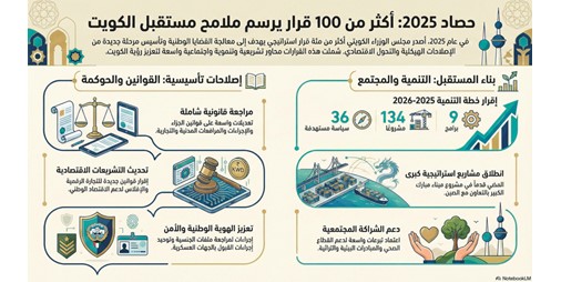 مجلس الوزراء 2025.. أكثر من 100 قرار لمعالجة القضايا الوطنية