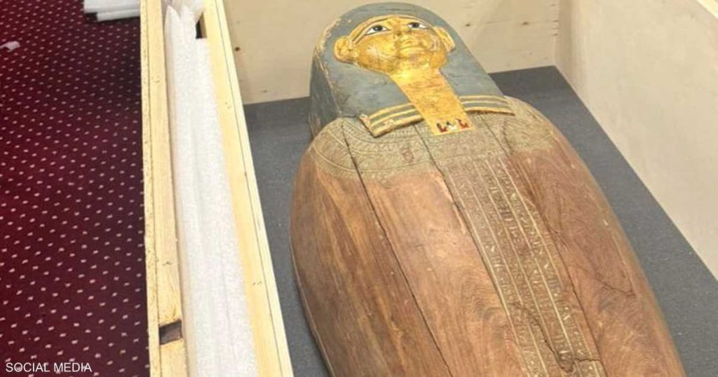 مصر تسترد قطعتين أثريتين من بلجيكا