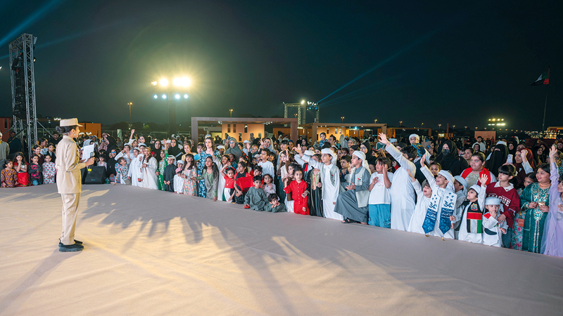 90 ألفاً شاركوا في احتفالات «فرجان دبي» بعيد الاتحاد الـ 54