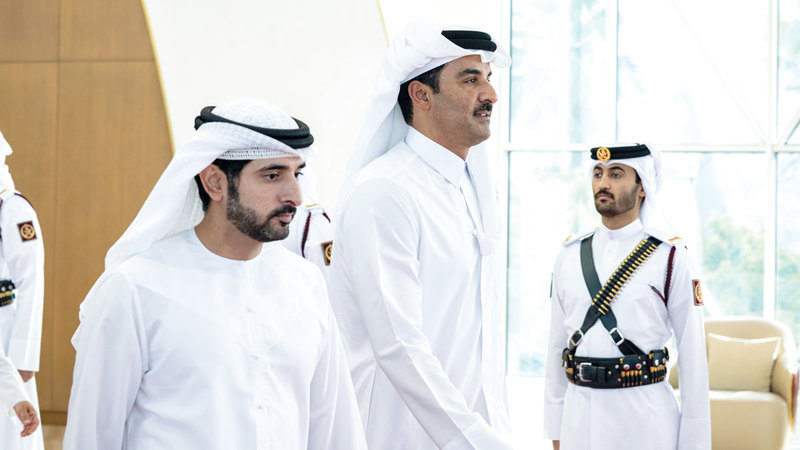 حمدان بن محمد: كل عام وقطر من مجد إلى مجد ومن ازدهار إلى ازدهار