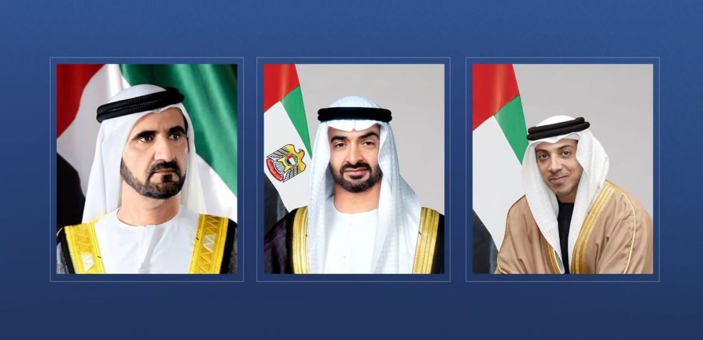 رئيس الدولة ونائباه يعزون رئيس المجلس الرئاسي الليبي بوفاة رئيس الأركان والوفد المرافق له