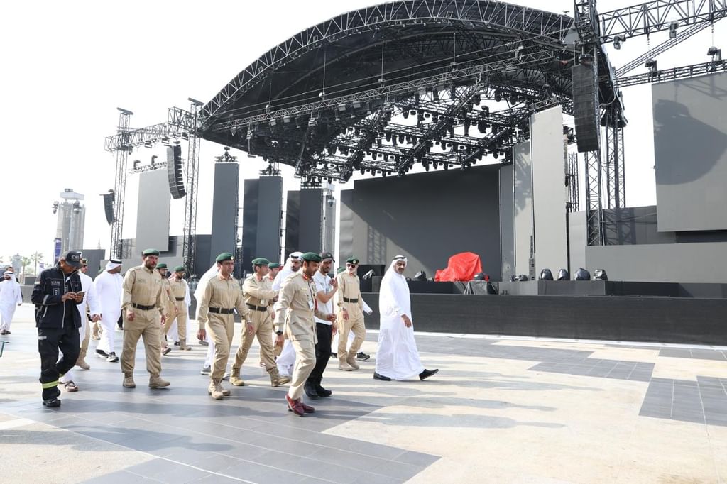 لجنة تأمين فعاليات دبي تؤكد جاهزيتها لاحتفالات رأس السنة 2026