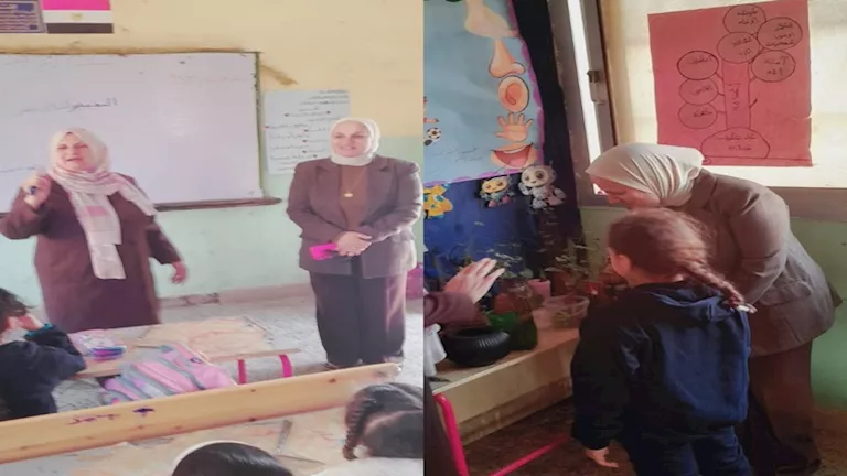 مديرة تعليم القاهرة تتابع استعدادات الطلاب لامتحانات البرمجة