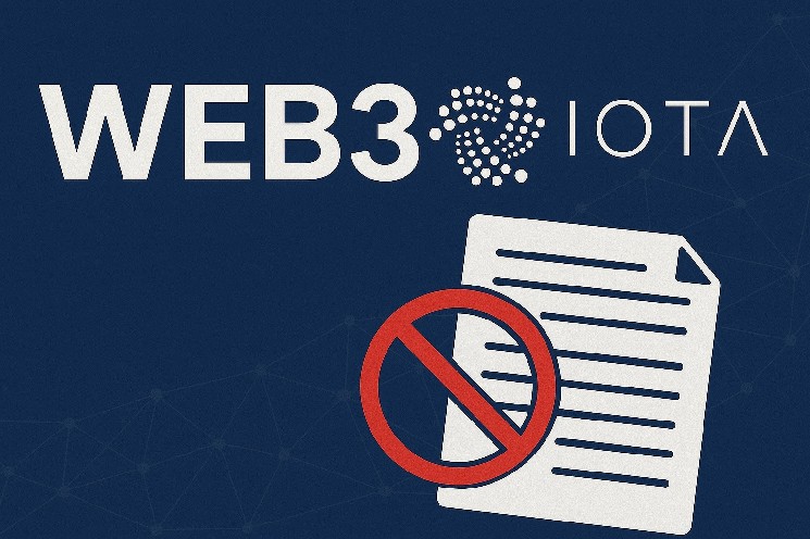 خبراء مؤسسة IOTA شاركوا في تأليف ورقة INATBA التي تتراجع عن تجاوز قواعد Web3