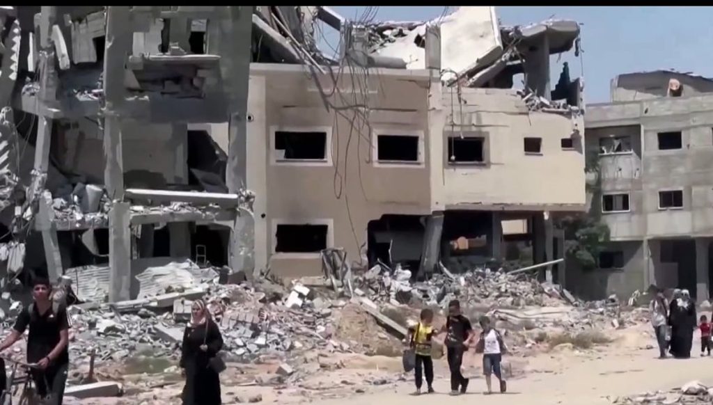 استشهاد فلسطينيين في قصف الاحتلال الإسرائيلي شمال قطاع غزة