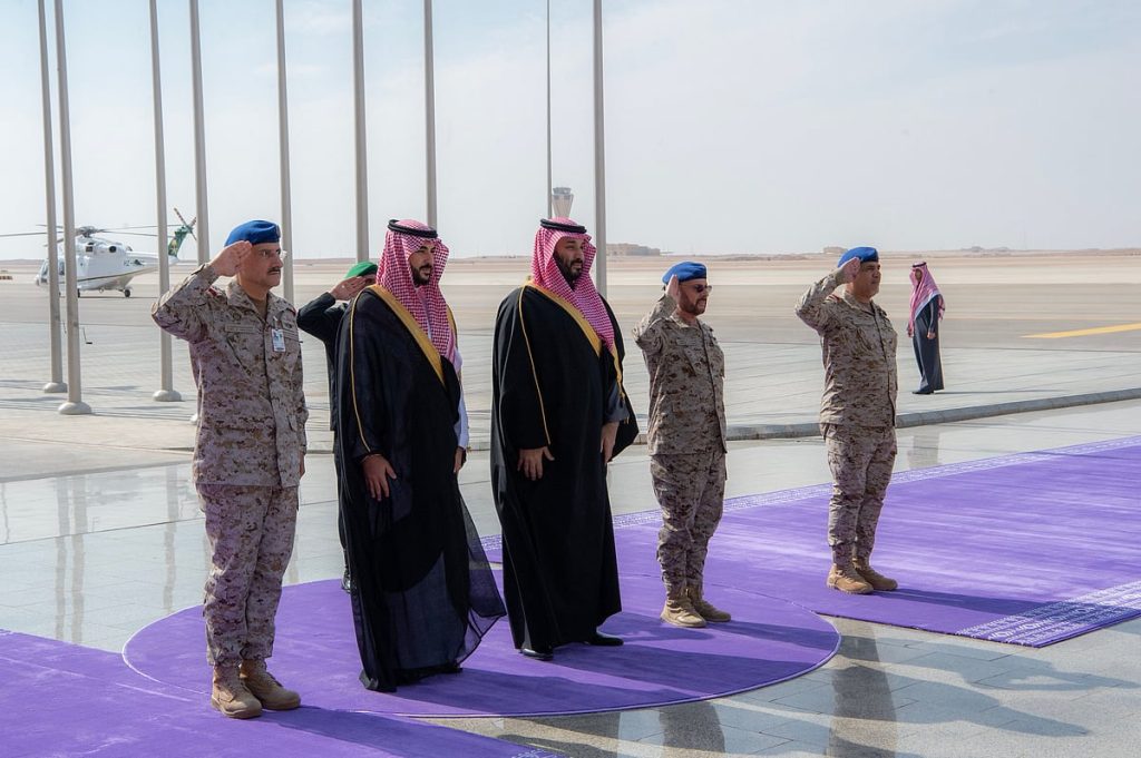 ولي العهد يرعى حفل افتتاح مرافق قاعدة الملك سلمان الجوية بالقطاع الأوسط